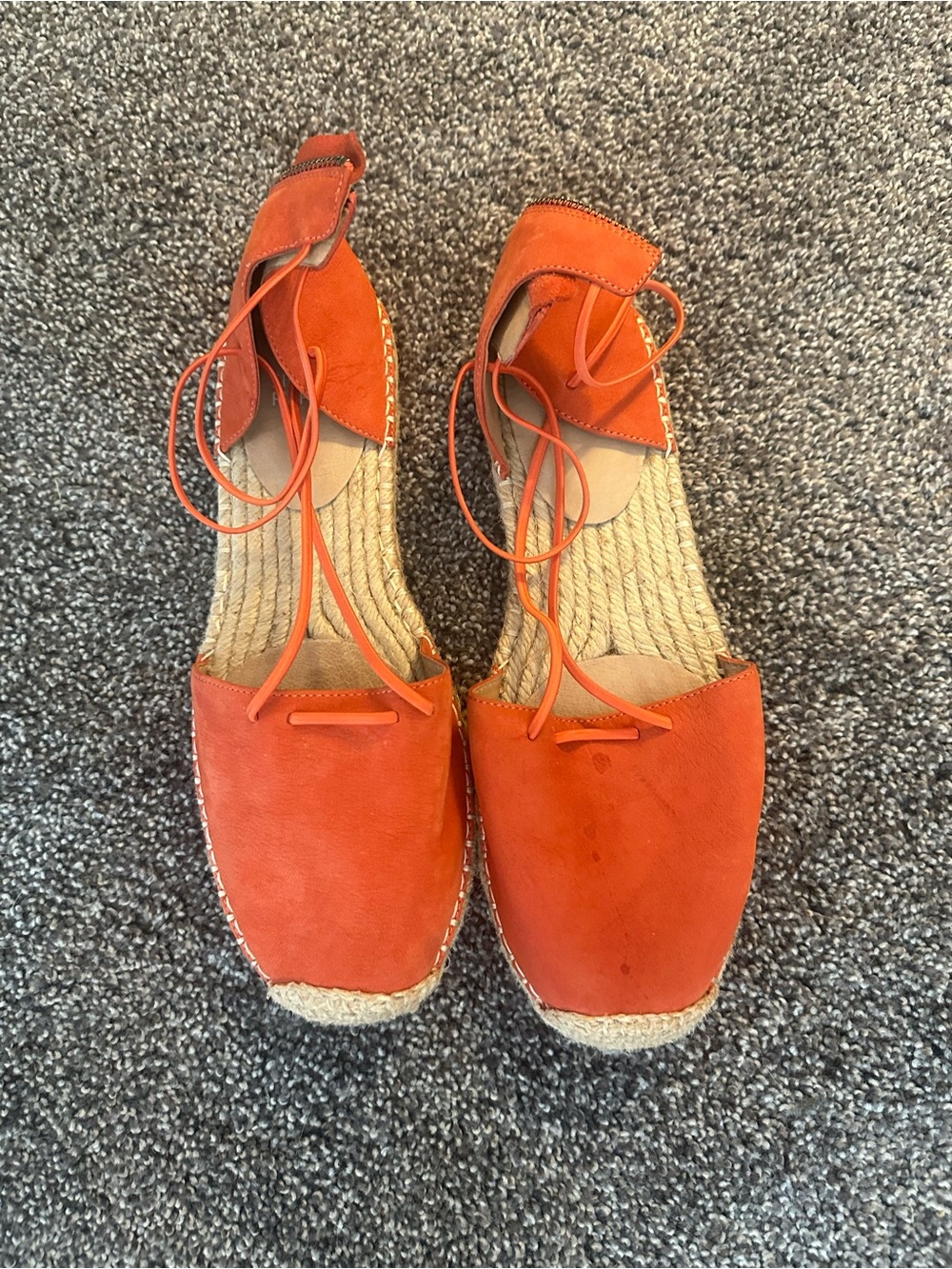 Eileen Fisher Lace-Up Espadrille Flats - Women